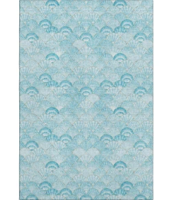 Addison Mayfield Teal AMF181 5ft. x 7ft. 6in. Rect. Rug