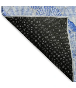 Addison Mayfield Blue AMF181 - 8ft. Round Rug