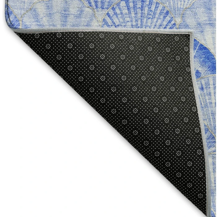 Addison Mayfield Blue AMF181 - 8ft. Round Rug