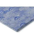 Addison Mayfield Blue AMF181 - 8ft. Round Rug