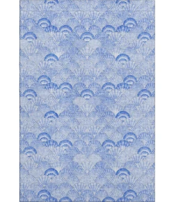 Addison Mayfield Blue AMF181 - 8ft. Round Rug