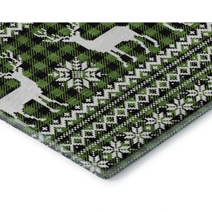 Addison Mayfield Green AMF1820 2ft. 3in. x 7ft. 6in. Rect. Rug