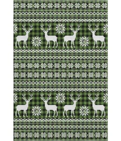 Addison Mayfield Green AMF1820 2ft. 3in. x 7ft. 6in. Rect. Rug
