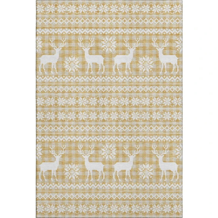 Addison Mayfield Gold AMF1820 8ft. x 10ft. Rect. Rug