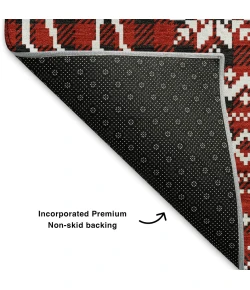 Addison Mayfield Red AMF1820 8ft. x 10ft. Rect. Rug