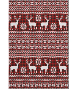 Addison Mayfield Red AMF1820 8ft. x 10ft. Rect. Rug