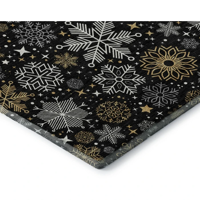 Addison Mayfield Black AMF1823 2ft. 3in. x 7ft. 6in. Rect. Rug