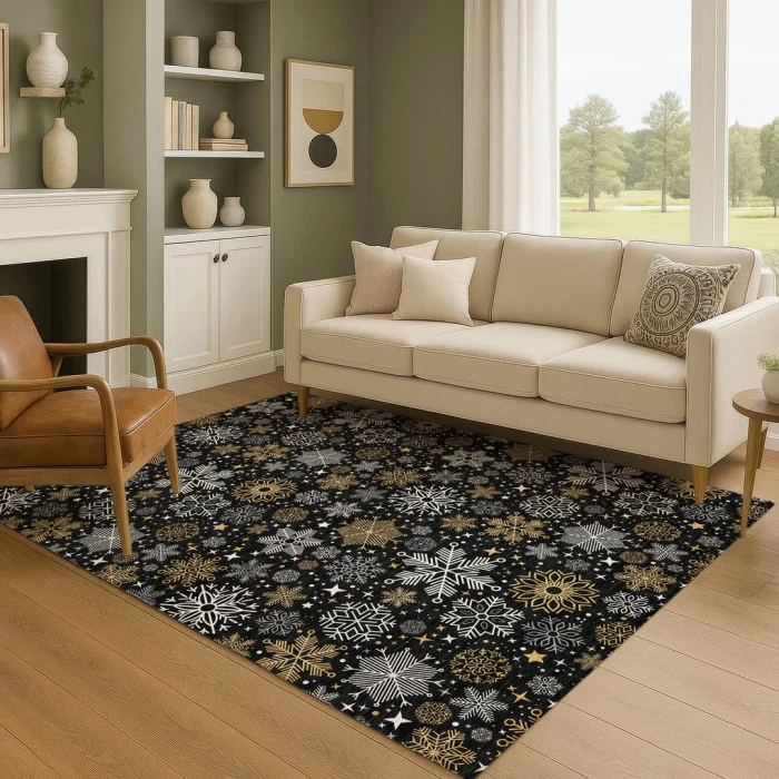 Addison Mayfield Black AMF1823 2ft. 3in. x 7ft. 6in. Rect. Rug