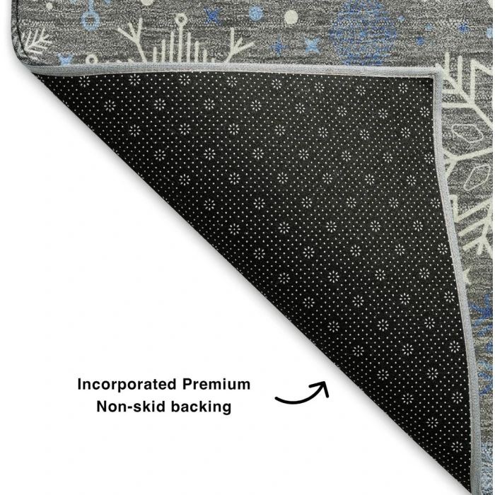 Addison Mayfield Gray AMF1823 - 8ft. Round Rug