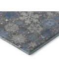 Addison Mayfield Gray AMF1823 - 8ft. Round Rug