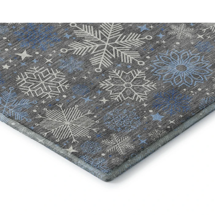 Addison Mayfield Gray AMF1823 - 8ft. Round Rug