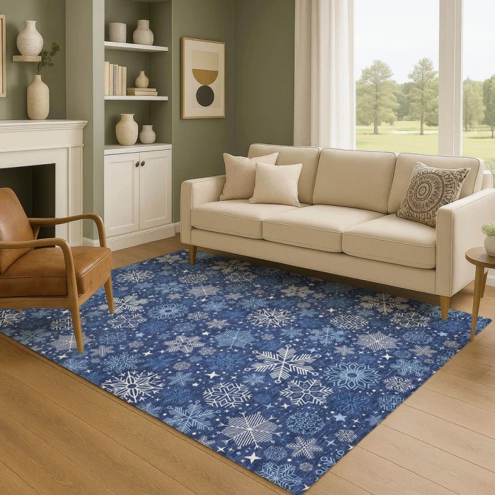 Addison Mayfield Blue AMF1823 5ft. x 7ft. 6in. Rect. Rug