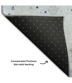 Addison Mayfield Blue AMF1823 5ft. x 7ft. 6in. Rect. Rug