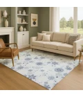 Addison Mayfield Blue AMF1823 5ft. x 7ft. 6in. Rect. Rug