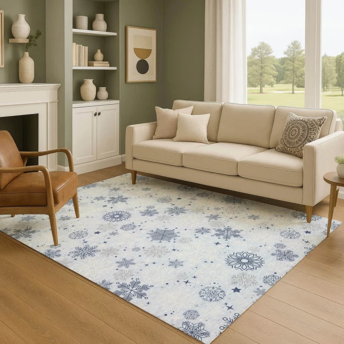 Addison Mayfield Blue AMF1823 5ft. x 7ft. 6in. Rect. Rug
