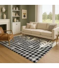 Addison Mayfield Gray AMF1824 - 8ft. Round Rug