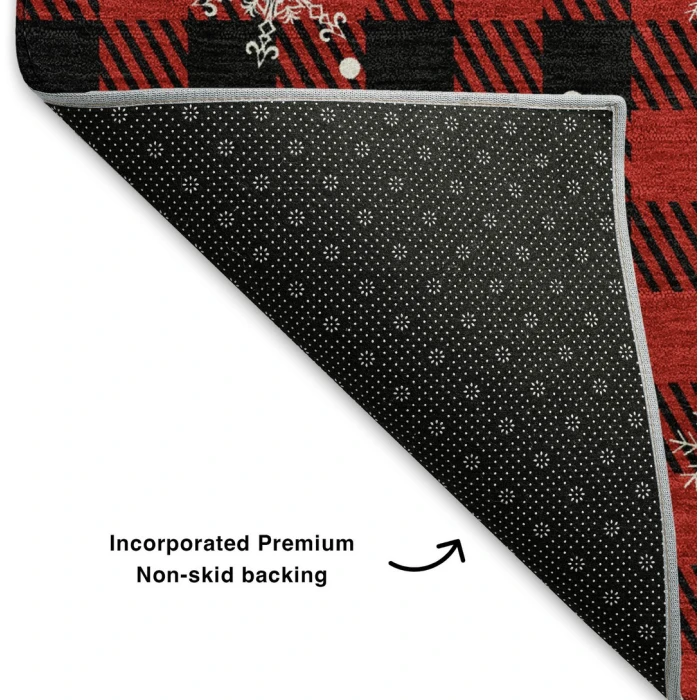 Addison Mayfield Red AMF1824 8ft. x 10ft. Rect. Rug