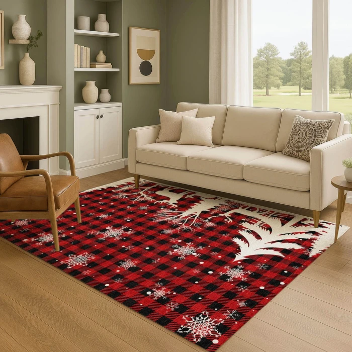 Addison Mayfield Red AMF1824 8ft. x 10ft. Rect. Rug