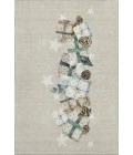 Addison Mayfield Brown AMF1825 - 8ft. Round Rug