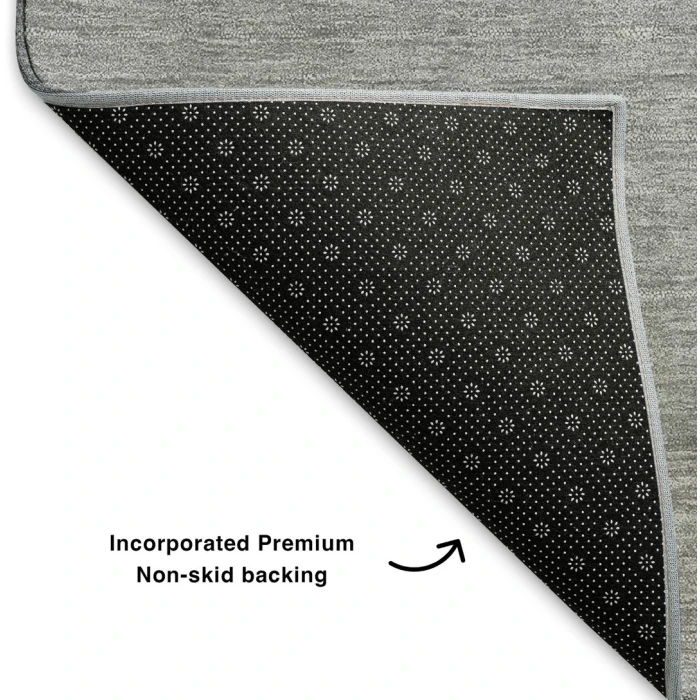 Addison Mayfield Gray AMF1825 - 8ft. Round Rug
