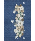 Addison Mayfield Blue AMF1825 - 8ft. Round Rug