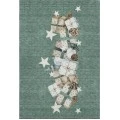 Addison Mayfield Blue AMF1825 - 8ft. Round Rug
