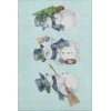 Addison Mayfield Blue AMF1826 - 8ft. Round Rug