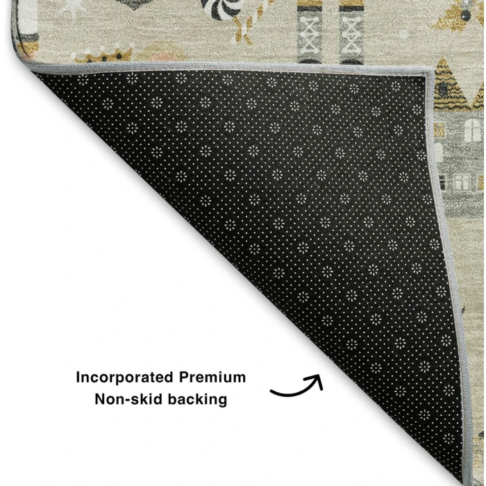 Addison Mayfield Brown AMF1827 8ft. x 10ft. Rect. Rug