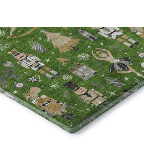 Addison Mayfield Green AMF1827 5ft. x 7ft. 6in. Rect. Rug