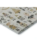 Addison Mayfield Ivory AMF1827 2ft. 3in. x 7ft. 6in. Rect. Rug