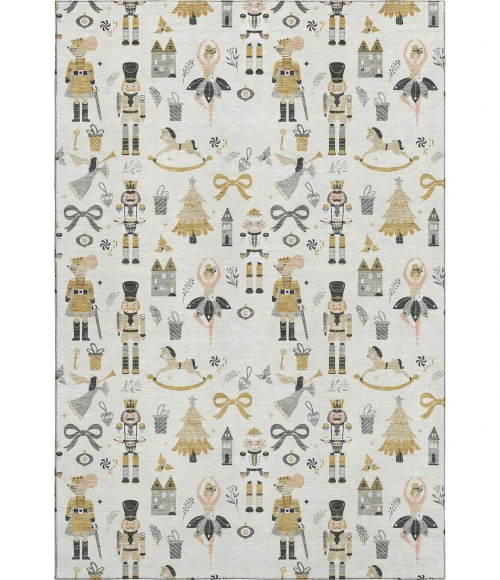 Addison Mayfield Ivory AMF1827 2ft. 3in. x 7ft. 6in. Rect. Rug
