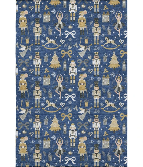 Addison Mayfield Blue AMF1827 8ft. x 10ft. Rect. Rug