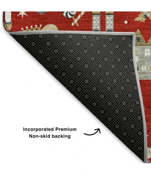 Addison Mayfield Red AMF1827 8ft. x 10ft. Rect. Rug