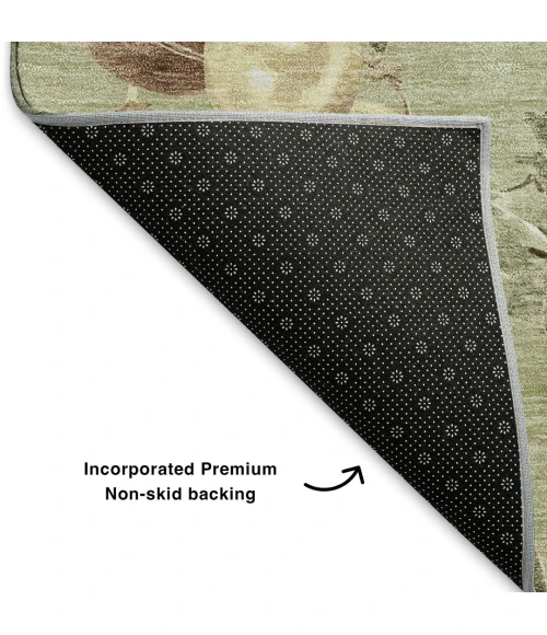Addison Mayfield Green AMF1828 2ft. 3in. x 7ft. 6in. Rect. Rug