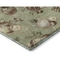Addison Mayfield Green AMF1828 - 8ft. Round Rug