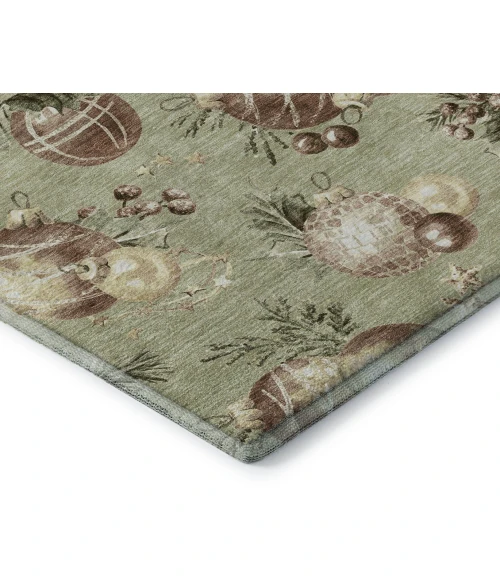 Addison Mayfield Green AMF1828 2ft. 3in. x 7ft. 6in. Rect. Rug
