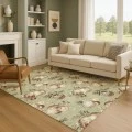 Addison Mayfield Green AMF1828 - 8ft. Round Rug