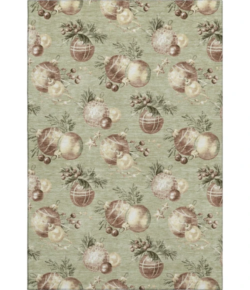 Addison Mayfield Green AMF1828 2ft. 3in. x 7ft. 6in. Rect. Rug
