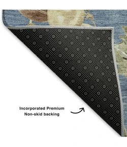 Addison Mayfield Blue AMF1828 2ft. 3in. x 7ft. 6in. Rect. Rug
