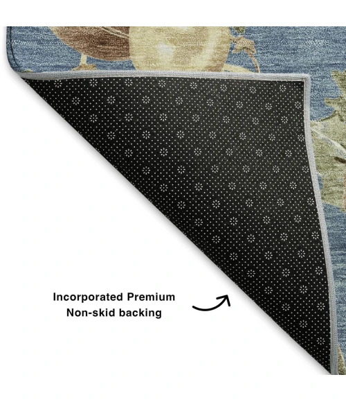 Addison Mayfield Blue AMF1828 2ft. 3in. x 7ft. 6in. Rect. Rug
