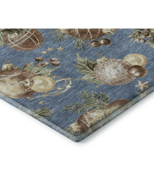 Addison Mayfield Blue AMF1828 2ft. 3in. x 7ft. 6in. Rect. Rug
