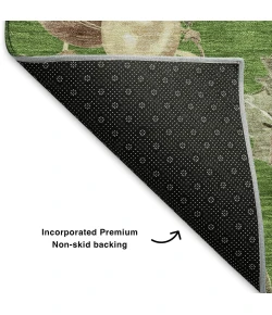 Addison Mayfield Green AMF1828 2ft. 3in. x 7ft. 6in. Rect. Rug