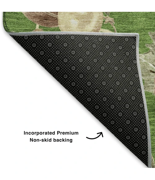 Addison Mayfield Green AMF1828 2ft. 3in. x 7ft. 6in. Rect. Rug
