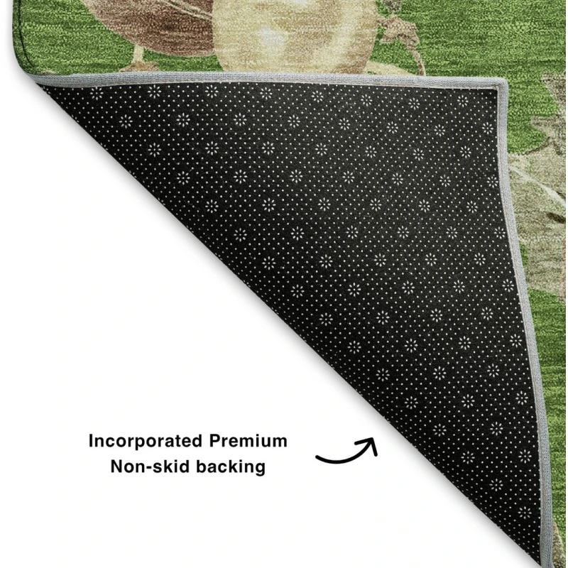 Addison Mayfield Green AMF1828 - 8ft. Round Rug