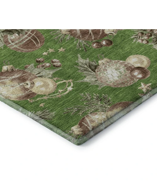 Addison Mayfield Green AMF1828 2ft. 3in. x 7ft. 6in. Rect. Rug