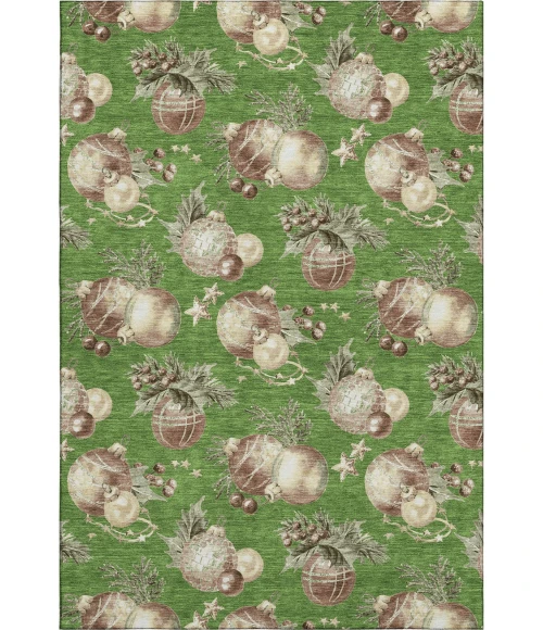Addison Mayfield Green AMF1828 2ft. 3in. x 7ft. 6in. Rect. Rug