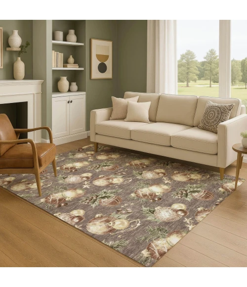 Addison Mayfield Brown AMF1828 2ft. 3in. x 7ft. 6in. Rect. Rug