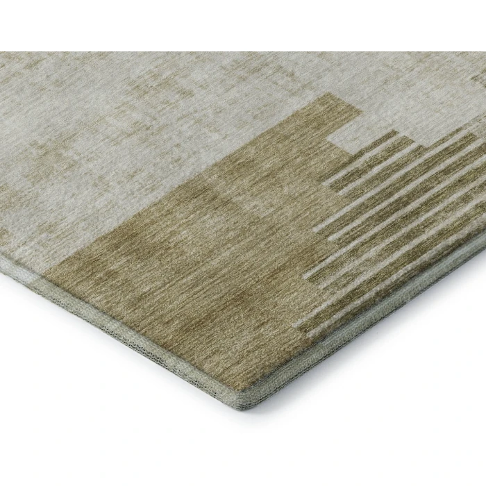 Addison Mayfield Brown AMF1829 - 8ft. Round Rug