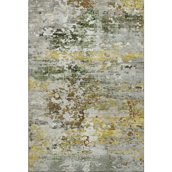 Addison Mayfield Gold AMF1830 - 8ft. Round Rug