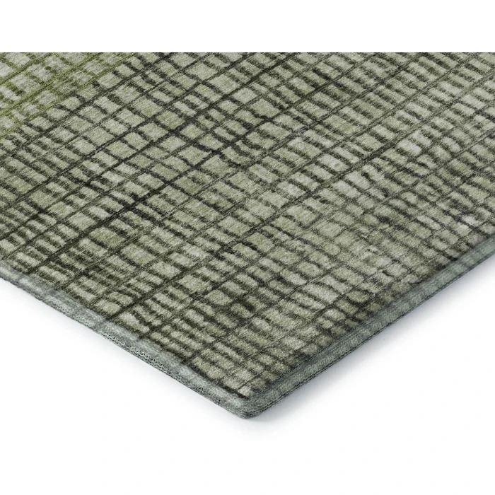 Addison Mayfield Green AMF1831 - 8ft. Round Rug